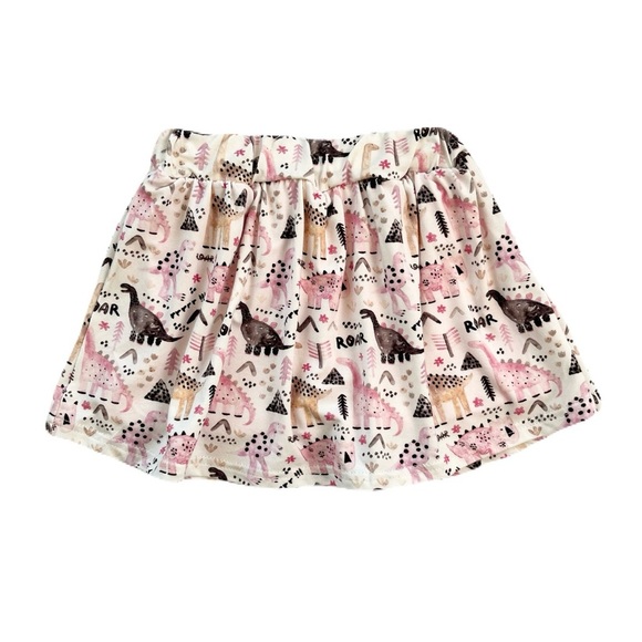 Little Eyes Prehistoric Pink Bamboo Skort - Picture 1 of 3